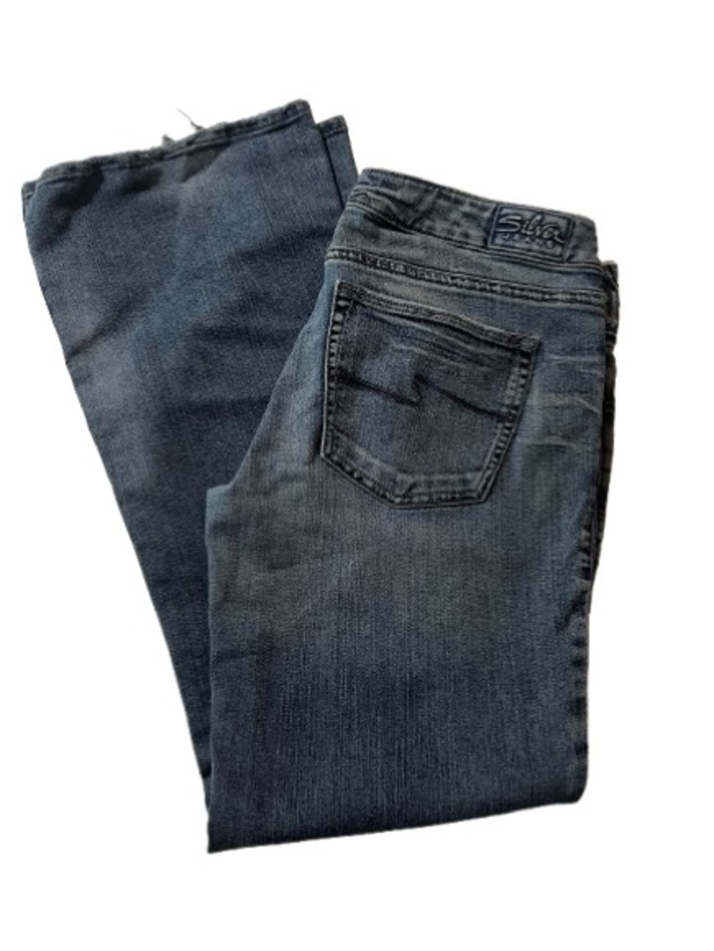 Women's Silver Brand Flare Jeans - Size 32/31